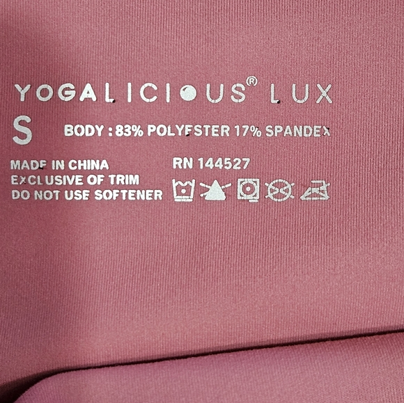 Yogalicious pink Woman's Yoga Pants Size S - Picture 13 of 15